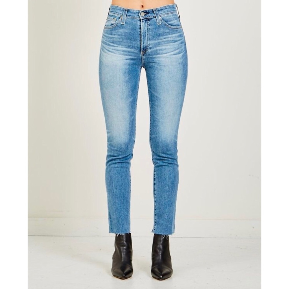 AG The Sophia Vintage High Waisted Ankle Jeans